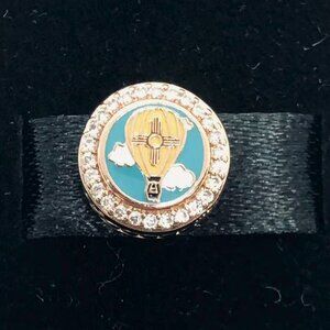 ✨🔥Pandora State Flag Of New Mexico Exclusive Moments Button Charm